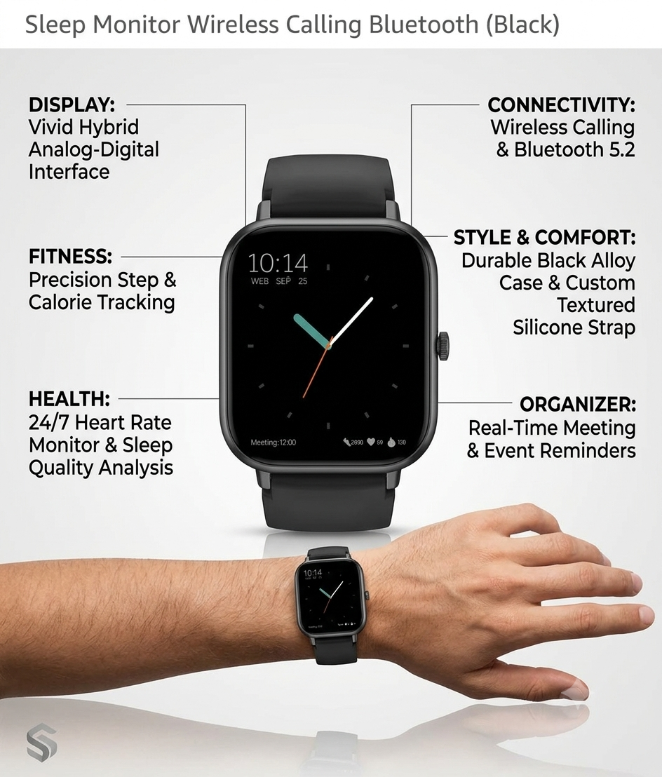 Syncrofit Pro Bluetooth calling Smartwatch - Image 3